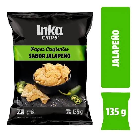Papas Inka Chips Jalapeño